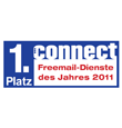 GMX FreeMail Testsieger Connect 2011