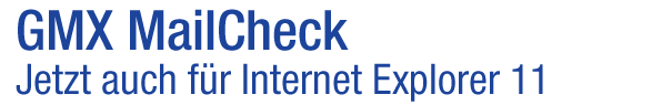 GMX MailCheck - Alles im Blick - mit einem Klick