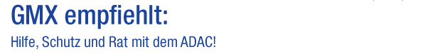 ADAC Mitgliedschaft bei GMX